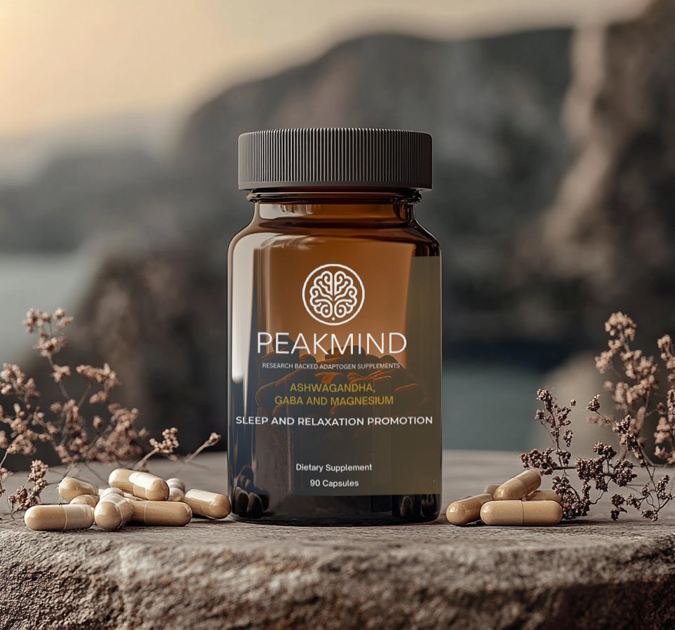 Ashwagandha, GABA and Magnesium 90 Capsules